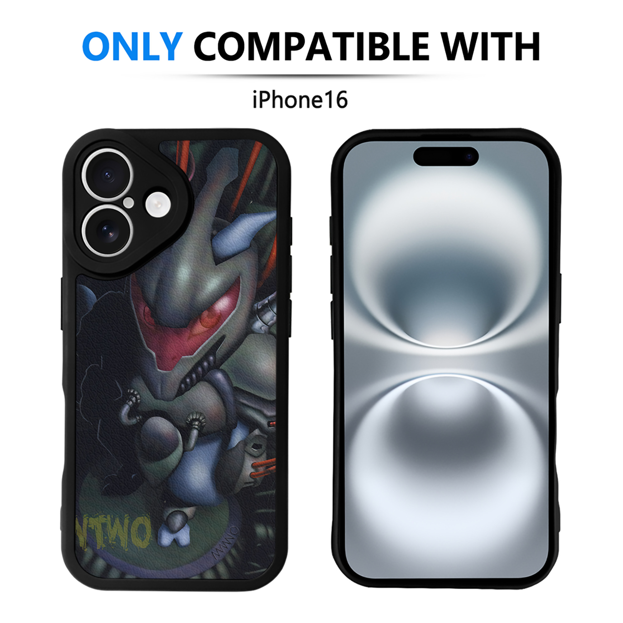 （画像用） ポケットモンスター Pokémon 【iPhone 16シリーズ対応】シリコンスマホケース（レザー調） 材質：シリコン